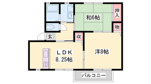 ハートフルハイツの物件間取画像